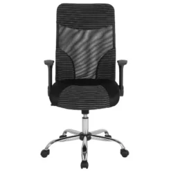 Flash Furniture Milford High Back Ergonomic Office Chair With Contemporary Mesh Design In Black And White -Flash Furniture Shop GUEST 8b911924 81dd 4c5a ae7f 6ff2eeb1a5ad