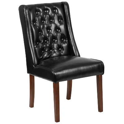 Flash Furniture HERCULES Preston Series Tufted Parsons Chair With Side Panel Detail 11 Flash Furniture HERCULES Preston Series Tufted Parsons Chair With Side Panel Detail - Image 11