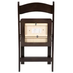 Flash Furniture HERCULES Series Chocolate Wood Folding Chair With Vinyl Padded Seat -Flash Furniture Shop GUEST 8cb6942d b19e 4701 9aa7 9362fe73f105