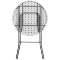 Flash Furniture 2.6-Foot Round Granite White Plastic Bar Height Folding Table 9 Flash Furniture 2.6-Foot Round Granite White Plastic Bar Height Folding Table -Flash Furniture Shop GUEST 8d3695ca 5c62 4a6b 829f dbd207836261
