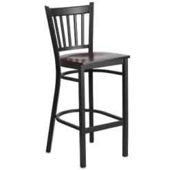 Flash Furniture Black Vertical Back Metal Restaurant Barstool -Flash Furniture Shop GUEST 8dbc5766 aed1 4691 aad0 b0e9c5b74146