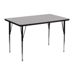 Flash Furniture 30''W X 48''L Rectangular Thermal Laminate Activity Table - Standard Height Adjustable Legs -Flash Furniture Shop GUEST 8ef0f93e 3799 4707 beb7 de55d83c819c