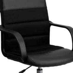Swivel Task Chair Black Leather/Mesh - Flash Furniture -Flash Furniture Shop GUEST 8fed4625 ee04 46f4 b393 d2ced437562f
