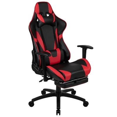 Flash Furniture Gaming Desk And Footrest Reclining Gaming Chair Set With Cup Holder And Headphone Hook 9 Flash Furniture Gaming Desk And Footrest Reclining Gaming Chair Set With Cup Holder And Headphone Hook - Image 9