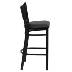 Flash Furniture Black Coffee Back Metal Restaurant Barstool -Flash Furniture Shop GUEST 95603c17 e011 4f18 b396 3fbb76287cb9