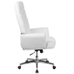 Flash Furniture High Back Traditional Tufted LeatherSoft Executive Swivel Office Chair With Silver Welt Arms -Flash Furniture Shop GUEST 96c83610 35fd 438b aa03 69e4837a2e7f