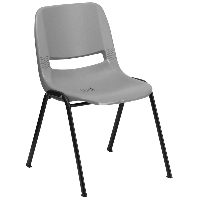 Flash Furniture HERCULES Series 880 Lb. Capacity Ergonomic Shell Stack Chair With Metal Frame 13 Flash Furniture HERCULES Series 880 Lb. Capacity Ergonomic Shell Stack Chair With Metal Frame - Image 13