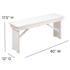 Flash Furniture HERCULES Series 40" X 12" Solid Pine Folding Farm Bench 19 Flash Furniture HERCULES Series 40" X 12" Solid Pine Folding Farm Bench -Flash Furniture Shop GUEST 99532e08 ca2f 46b8 8eea 76bffcaaa2a1