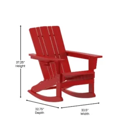 Flash Furniture Halifax HDPE Adirondack Chair With Cup Holder And Pull Out Ottoman, All-Weather HDPE Indoor/Outdoor Chair -Flash Furniture Shop GUEST 99abc0f6 2afc 428b 9491 f716ef88ab94