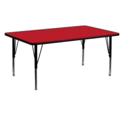 Flash Furniture 24''W X 60''L Rectangular HP Laminate Activity Table - Height Adjustable Short Legs -Flash Furniture Shop GUEST 9a603693 23d7 4d4d 8a7c 9d9fc627908e