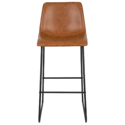 Flash Furniture 30 Inch Commercial Grade LeatherSoft Bar Height Barstools, Set Of 2 -Flash Furniture Shop GUEST 9b2edc64 f65e 444e 9dc4 a4dc25086d1b