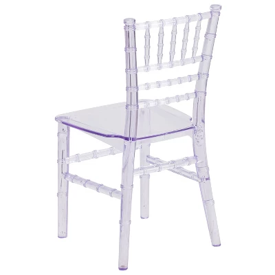 Flash Furniture Child’s Resin Party And Event Chiavari Chair For Commercial & Residential Use 6 Flash Furniture Child’s Resin Party And Event Chiavari Chair For Commercial & Residential Use - Image 6