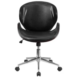 Flash Furniture Mid-Back Wood Conference Office Chair With LeatherSoft Seat 14 Flash Furniture Mid-Back Wood Conference Office Chair With LeatherSoft Seat -Flash Furniture Shop GUEST 9d204649 c9d7 4109 918c 976e2062c16b