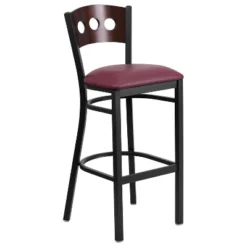 Flash Furniture Black Decorative 3 Circle Back Metal Restaurant Barstool -Flash Furniture Shop GUEST 9d76cccc e42c 4458 9297 4610817bc49f