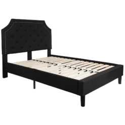 Flash Furniture Brighton Tufted Upholstered Platform Bed With 10 Inch CertiPUR-US Certified Foam And Pocket Spring Mattress 18 Flash Furniture Brighton Tufted Upholstered Platform Bed With 10 Inch CertiPUR-US Certified Foam And Pocket Spring Mattress -Flash Furniture Shop GUEST 9dde0e00 fece 4526 b63a fdc1a29a7482
