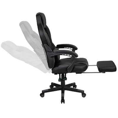 Flash Furniture X40 Gaming Chair Racing Ergonomic Computer Chair With Fully Reclining Back/Arms, Slide-Out Footrest, Massaging Lumbar 9 Flash Furniture X40 Gaming Chair Racing Ergonomic Computer Chair With Fully Reclining Back/Arms, Slide-Out Footrest, Massaging Lumbar - Image 9