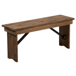 Flash Furniture HERCULES Series 40" X 12" Solid Pine Folding Farm Bench 27 Flash Furniture HERCULES Series 40" X 12" Solid Pine Folding Farm Bench -Flash Furniture Shop GUEST a0e2606b 11ab 47b0 88b7 a8a779f4c7c9