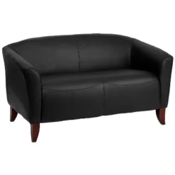 Flash Furniture HERCULES Imperial Series LeatherSoft Loveseat With Cherry Wood Feet -Flash Furniture Shop GUEST a212e3be 1ec7 4a2f 84bb 69088b4d4665