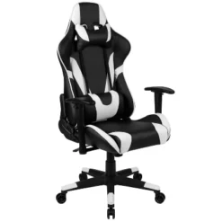 Flash Furniture Gaming Desk And Reclining Gaming Chair Set With Cup Holder, Headphone Hook & 2 Wire Management Holes -Flash Furniture Shop GUEST a30a4efb 7d06 41cb a045 9c47ade99957