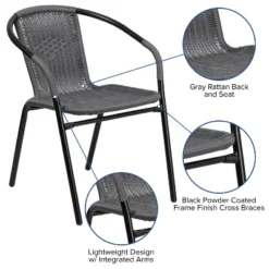 Flash Furniture 2 Pack Rattan Indoor-Outdoor Restaurant Stack Chair 18 Flash Furniture 2 Pack Rattan Indoor-Outdoor Restaurant Stack Chair -Flash Furniture Shop GUEST a36fb90f a0b0 4100 848d 851d5e64cb34