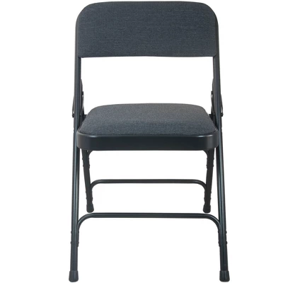 Flash Furniture Advantage Padded Metal Folding Chair - Fabric Seat 4 Flash Furniture Advantage Padded Metal Folding Chair - Fabric Seat - Image 4