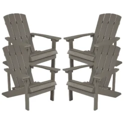 Flash Furniture Set Of 4 Charlestown All-Weather Poly Resin Wood Adirondack Chairs 35 Flash Furniture Set Of 4 Charlestown All-Weather Poly Resin Wood Adirondack Chairs -Flash Furniture Shop GUEST a4a37719 70d8 44b9 97c5 5b3fe12ad1e0