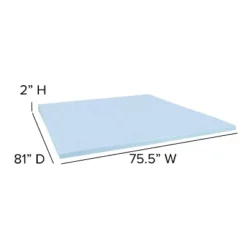 Flash Furniture 14 Inch Metal Platform Bed Frame With 10 Inch Pocket Spring Mattress In A Box And 2 Inch Cool Gel Memory Foam Topper -Flash Furniture Shop GUEST a5e41ffb 8606 4cb4 9560 544cdd20dd38