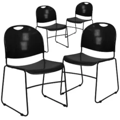 Flash Furniture 4 Pack HERCULES Series 880 Lb. Capacity Ultra-Compact Stack Chair With Metal Frame 8 Flash Furniture 4 Pack HERCULES Series 880 Lb. Capacity Ultra-Compact Stack Chair With Metal Frame -Flash Furniture Shop GUEST a7d1a03e a25b 43e3 8778 0b0554d74c35