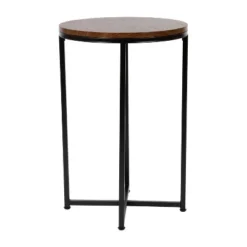 Flash Furniture Hampstead Collection End Table - Modern Laminate Accent Table With Crisscross Frame -Flash Furniture Shop GUEST a869ae19 f2b9 40d4 a0b3 aa5e13ad1c18