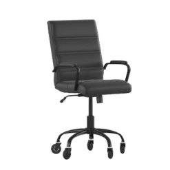 Flash Furniture Camilia Mid-Back Executive Swivel Office Chair With Arms, And Transparent Roller Wheels 21 Flash Furniture Camilia Mid-Back Executive Swivel Office Chair With Arms, And Transparent Roller Wheels -Flash Furniture Shop GUEST a920c6b6 de8a 4ecb 8474 70e3a1a48259