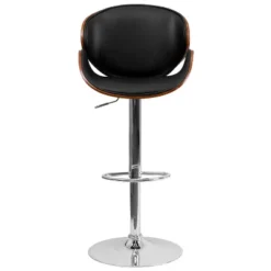 Flash Furniture Bentwood Adjustable Height Barstool With Curved Vinyl Seat And Back -Flash Furniture Shop GUEST a93487d8 b165 40b4 8bd8 3f10e9b2fa80