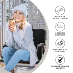 Flash Furniture Extra Wide Foldable Reclining Heated Stadium Chair With Backpack Straps - Black 28 Flash Furniture Extra Wide Foldable Reclining Heated Stadium Chair With Backpack Straps - Black -Flash Furniture Shop GUEST a9d73e0e fe67 42ed 8b6b 4aa4ab10a2a6