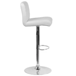 Flash Furniture Contemporary Vinyl Adjustable Height Barstool With Rolled Seat And Chrome Base -Flash Furniture Shop GUEST a9e9ae30 72cb 41de a39a 356cbc9d11cf