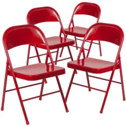 Flash Furniture 4 Pack HERCULES Series Double Braced Metal Folding Chair 23 Flash Furniture 4 Pack HERCULES Series Double Braced Metal Folding Chair -Flash Furniture Shop GUEST abb0f3ce 2b9f 41b1 aa81 c07cd0a4567b