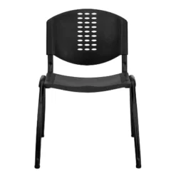 Flash Furniture HERCULES Series 880 Lb. Capacity Black Plastic Stack Chair With Oval Cutout Back And Black Frame 16 Flash Furniture HERCULES Series 880 Lb. Capacity Black Plastic Stack Chair With Oval Cutout Back And Black Frame -Flash Furniture Shop GUEST abdff176 7afb 44f1 b550 01fab094f64a
