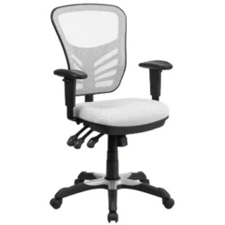 Flash Furniture Mid-Back Mesh Multifunction Executive Swivel Ergonomic Office Chair With Adjustable Arms -Flash Furniture Shop GUEST ac224979 fb6a 479e b903 3085456b7350