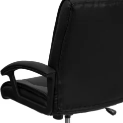 Flash Furniture Mid-Back Black LeatherSoft Swivel Manager's Office Chair With Arms -Flash Furniture Shop GUEST ae07e57b 6055 450a 8a5a 9375d908c722