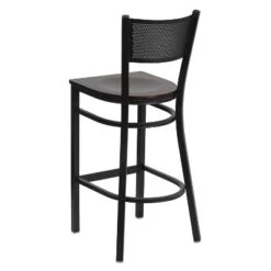 Flash Furniture Black Grid Back Metal Restaurant Barstool -Flash Furniture Shop GUEST aeb4a64c ecb5 4e32 9570 64dd0edb241f