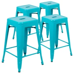 Flash Furniture 24" High Metal Counter-Height, Indoor Bar Stool - Stackable Set Of 4 27 Flash Furniture 24" High Metal Counter-Height, Indoor Bar Stool - Stackable Set Of 4 -Flash Furniture Shop GUEST af103757 08b2 43a2 86f2 444a7772f9c1