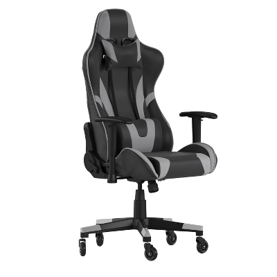Flash Furniture X20 Gaming Chair Racing Office Computer PC Adjustable Chair With Reclining Back And Transparent Roller Wheels 10 Flash Furniture X20 Gaming Chair Racing Office Computer PC Adjustable Chair With Reclining Back And Transparent Roller Wheels - Image 10