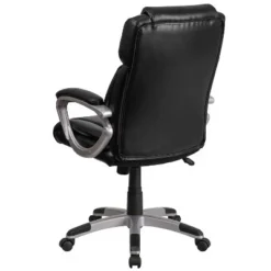 Flash Furniture Mid-Back LeatherSoftSoft Executive Swivel Office Chair With Padded Arms -Flash Furniture Shop GUEST b12b350a b6ec 47c2 8905 eea5ba2a056c