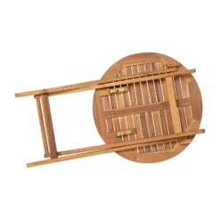 Flash Furniture Indoor/Outdoor Acacia Wood Folding Table And 2 Chair Bistro Set In Natural -Flash Furniture Shop GUEST b13bd3ad d123 4771 bf47 70ac84aaca64