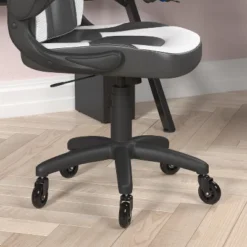 Flash Furniture X10 Gaming Chair Racing Office Computer PC Adjustable Chair With Flip-up Arms And Transparent Roller Wheels -Flash Furniture Shop GUEST b49e5e1d 117c 4aa0 806a b0d86e352799