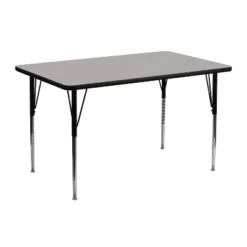 Flash Furniture 24''W X 48''L Rectangular HP Laminate Activity Table - Standard Height Adjustable Legs -Flash Furniture Shop GUEST b4cdfe64 d3a0 4ed4 8e25 66126a730a22