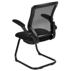 Flash Furniture Black Mesh Sled Base Side Reception Chair With Flip-Up Arms 20 Flash Furniture Black Mesh Sled Base Side Reception Chair With Flip-Up Arms -Flash Furniture Shop GUEST b5db9b32 b14b 4a1c 9d07 cf96b38c4107