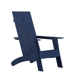 Flash Furniture Sawyer Modern All-Weather Poly Resin Wood Adirondack Chair -Flash Furniture Shop GUEST b756ed21 395b 4b20 b3cd a2655706ee78