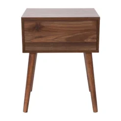 Flash Furniture Hatfield Mid-Century Modern One Drawer Wood Nightstand, Side Accent Or End Table With Soft Close Storage Drawer, Dark Walnut 14 Flash Furniture Hatfield Mid-Century Modern One Drawer Wood Nightstand, Side Accent Or End Table With Soft Close Storage Drawer, Dark Walnut -Flash Furniture Shop GUEST b913f3d8 3ee2 49d1 a6e8 a9ab38b196c2