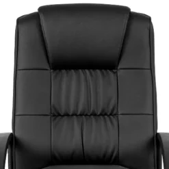 Flash Furniture Biscayne Flash Fundamentals High Back Black LeatherSoft-Padded Task Office Chair With Arms -Flash Furniture Shop GUEST b9737dd1 3678 45ed bd91 0e568d012c99