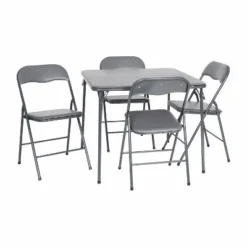 Flash Furniture 5 Piece Folding Card Table And Chair Set -Flash Furniture Shop GUEST badfcbc0 c41d 4f9b bb58 c921f29d10ef