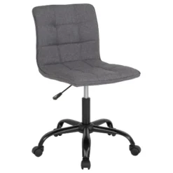 Flash Furniture Sorrento Home And Office Armless Task Office Chair With Tufted Back/Seat 31 Flash Furniture Sorrento Home And Office Armless Task Office Chair With Tufted Back/Seat -Flash Furniture Shop GUEST baebd7d7 5fe5 4167 9e2c d255221bdd6a